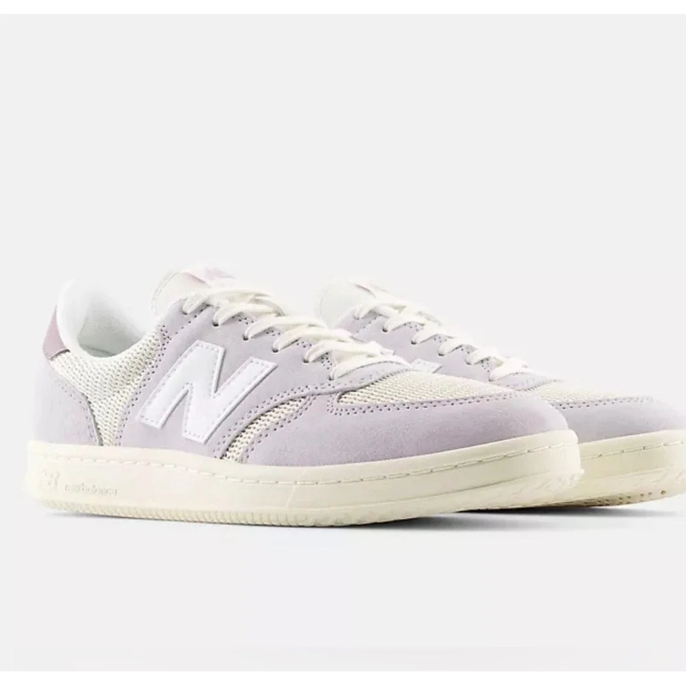 New Balance CT500GC Sneaker Women's 8 Lavender Cream Retro Court Suede Low Top
